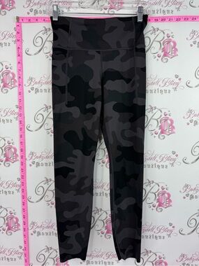 GAP tights camo Black & Charcoal Camo High-Rise Leggings
